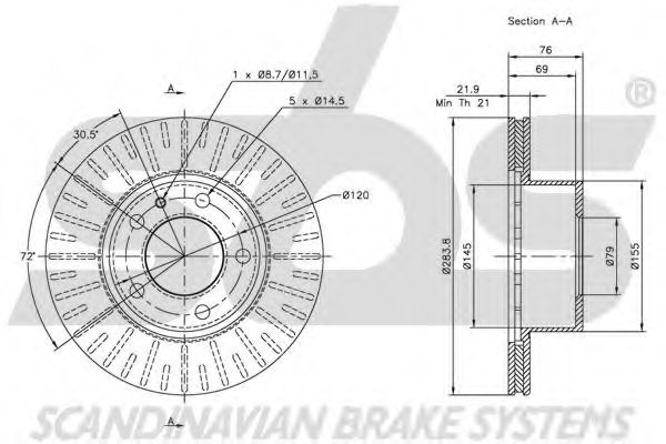 Disc frana 2