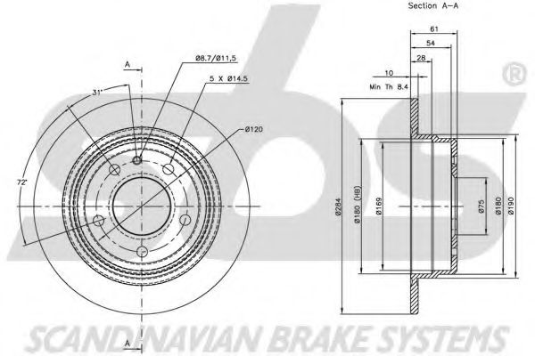 Disc frana 2