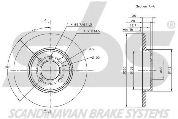 Disc frana 2