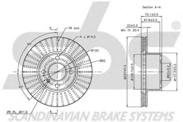 Disc frana 2
