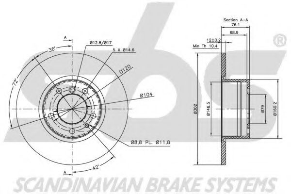 Disc frana 2