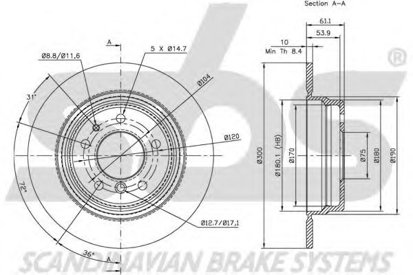 Disc frana 3