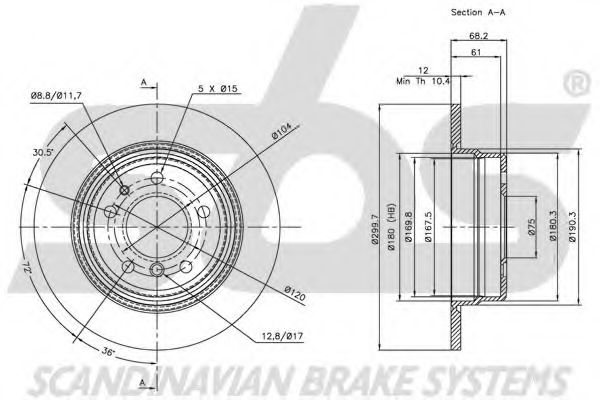 Disc frana 2