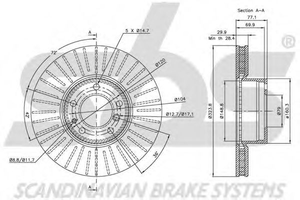 Disc frana 3