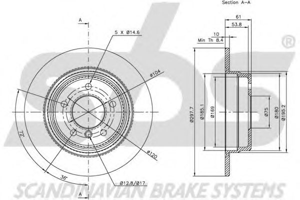 Disc frana 3