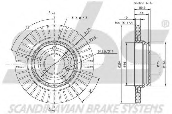 Disc frana 3