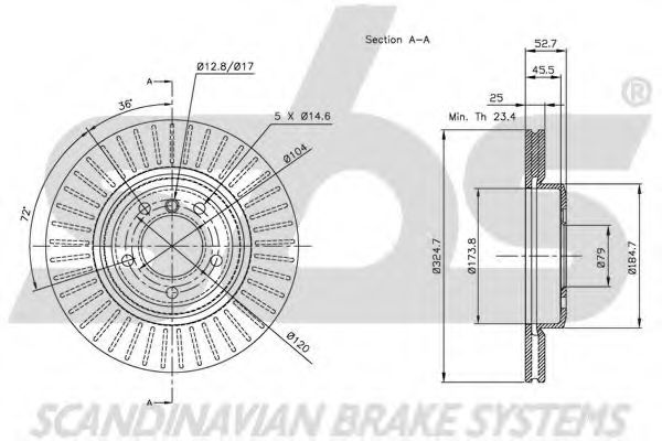 Disc frana 3