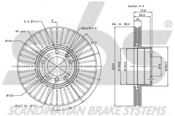Disc frana 2