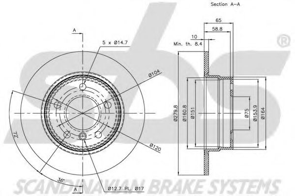 Disc frana 3