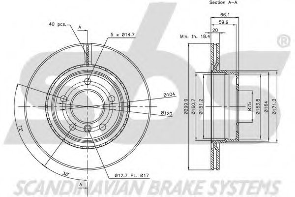 Disc frana 3