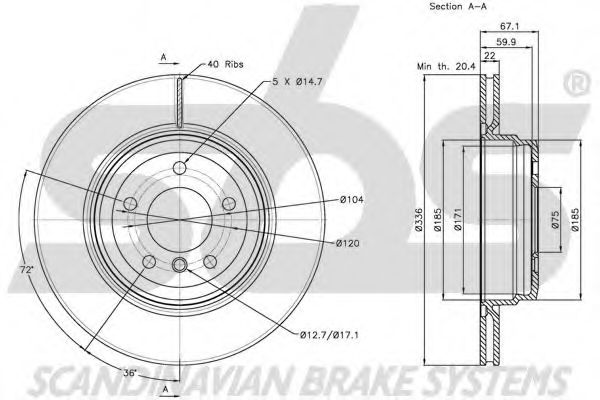 Disc frana 2