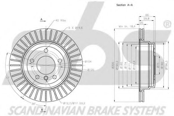 Disc frana 3