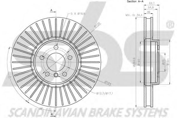 Disc frana 3
