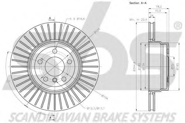 Disc frana 3
