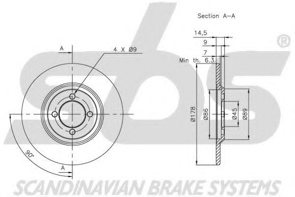 Disc frana 2