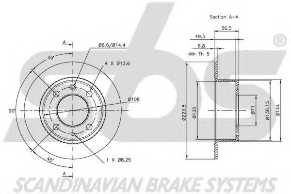Disc frana 2