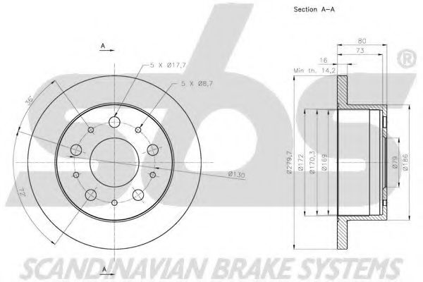 Disc frana 3