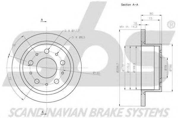 Disc frana 3