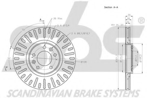 Disc frana 2