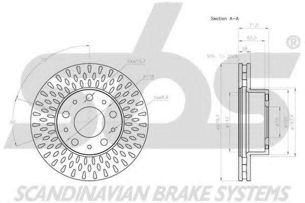 Disc frana 3