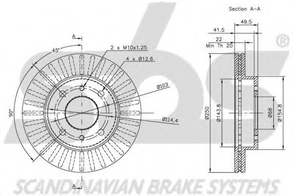 Disc frana 2