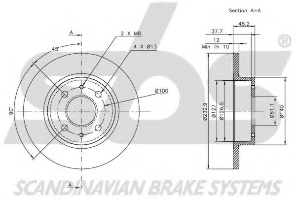 Disc frana 2
