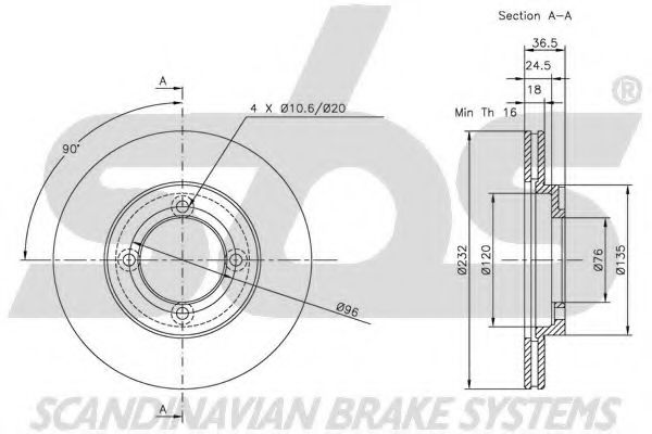 Disc frana 2