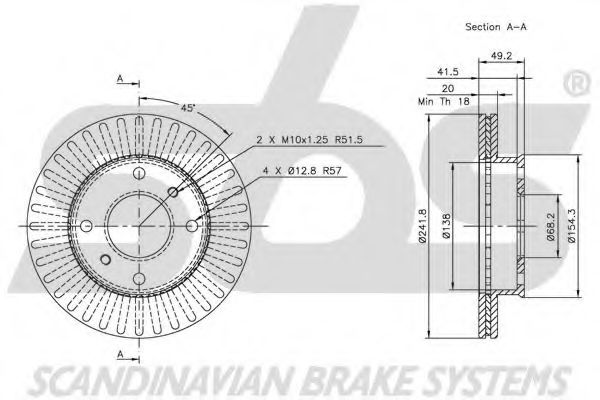 Disc frana 2