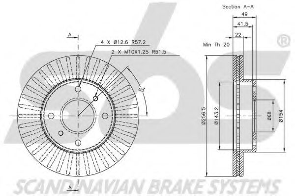 Disc frana 3