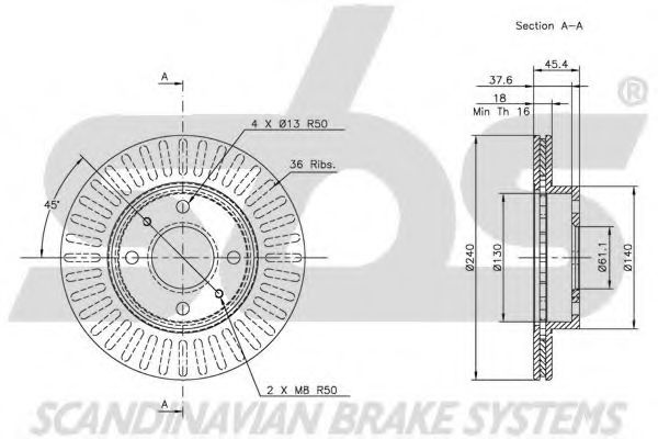 Disc frana 3