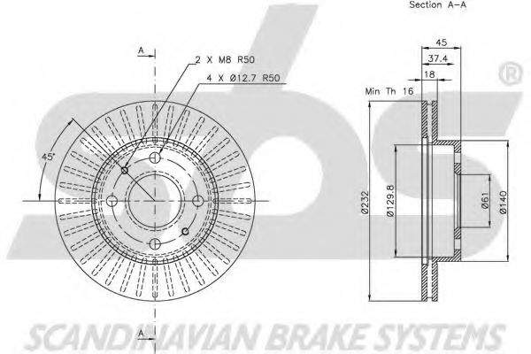 Disc frana 3