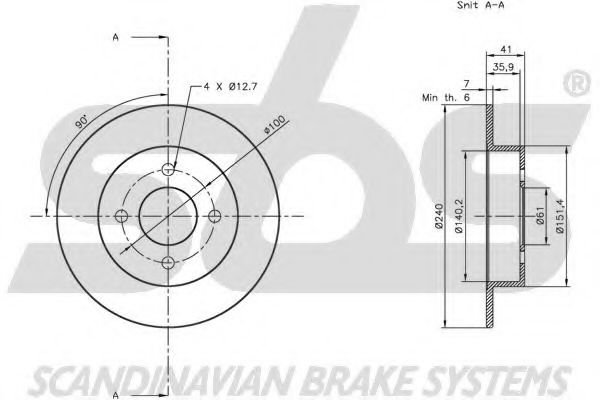 Disc frana 3