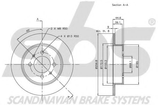 Disc frana 3