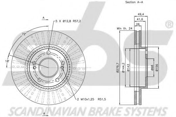 Disc frana 2
