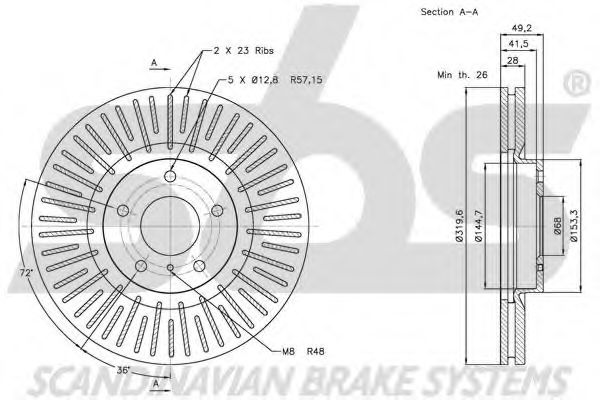 Disc frana 2