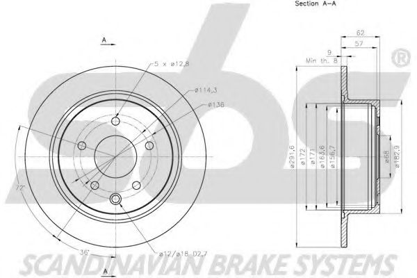 Disc frana 3