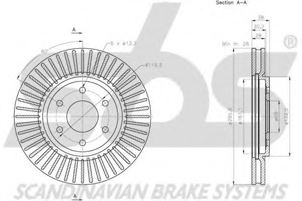 Disc frana 3