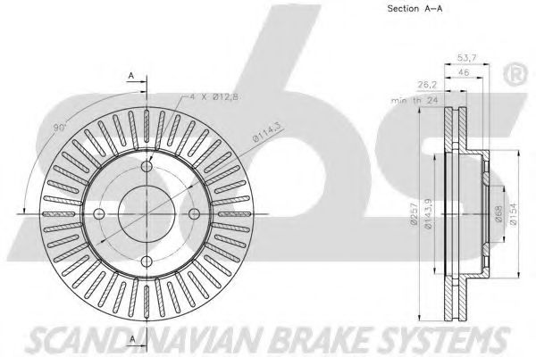 Disc frana 3
