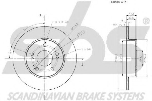 Disc frana 3