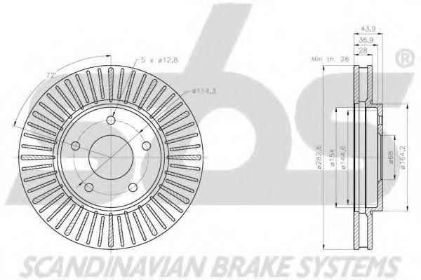 Disc frana 3