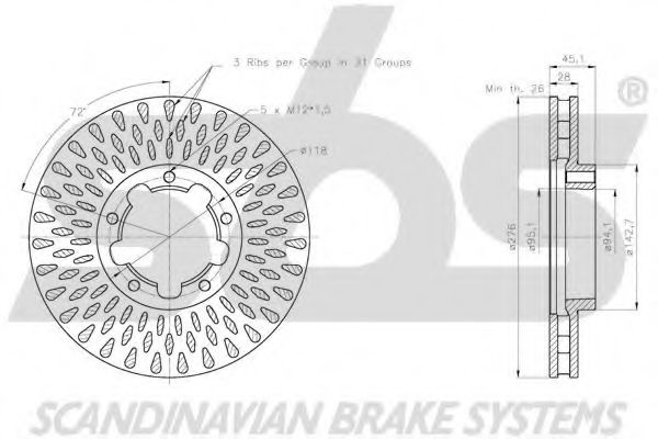 Disc frana 3