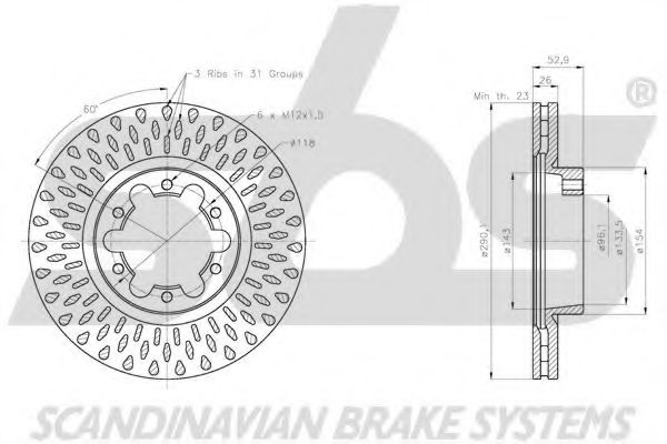 Disc frana 3