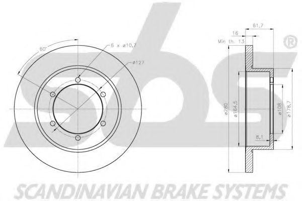Disc frana 3