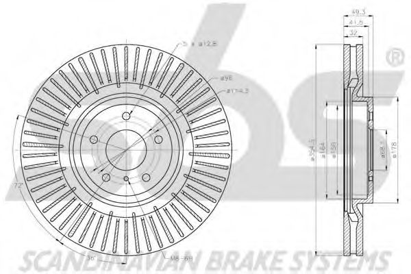 Disc frana 3