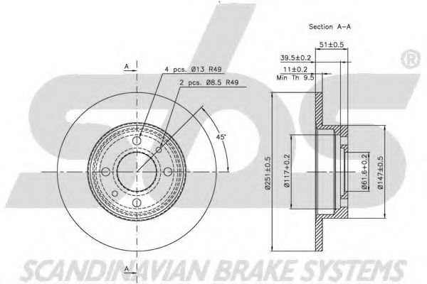 Disc frana 2