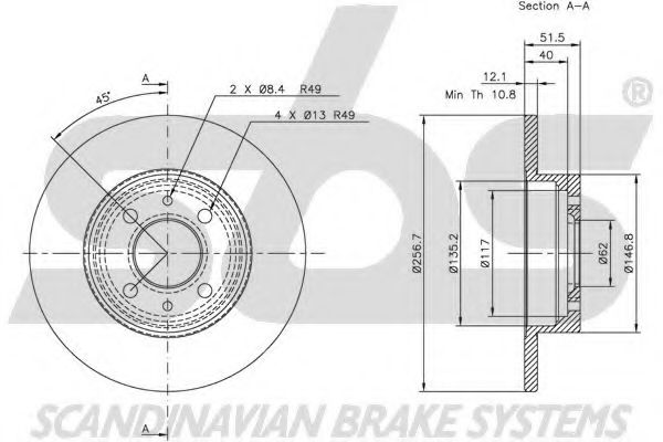Disc frana 2