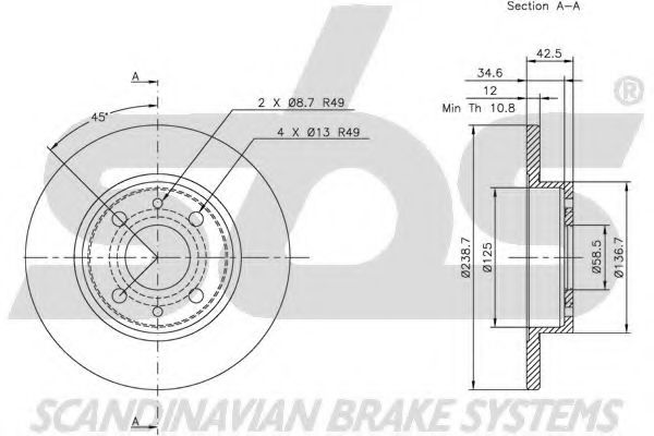 Disc frana 2