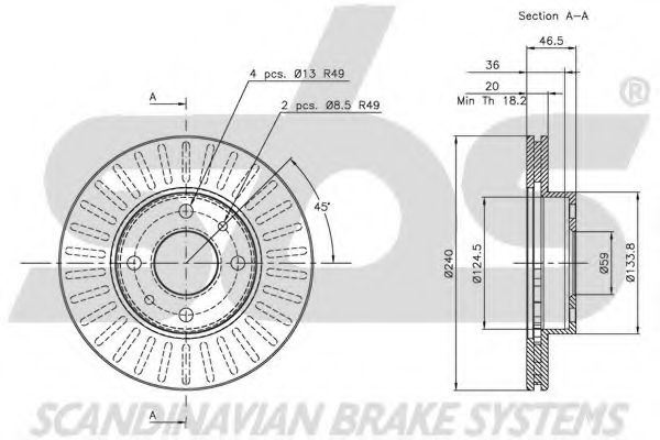 Disc frana 2