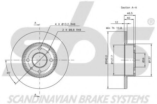Disc frana 3