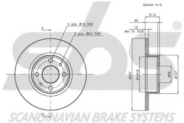 Disc frana 2